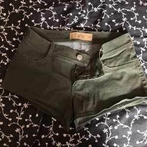 Olive shorts